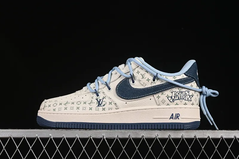 All categories Nk Air Force 1 Air Force series Nk Air Force 1 Low Air Force low-top Nike Air Force 1'07 Low LV co-branded printed drawstring Air Force 1 low-top casual sneakers DM6868-096